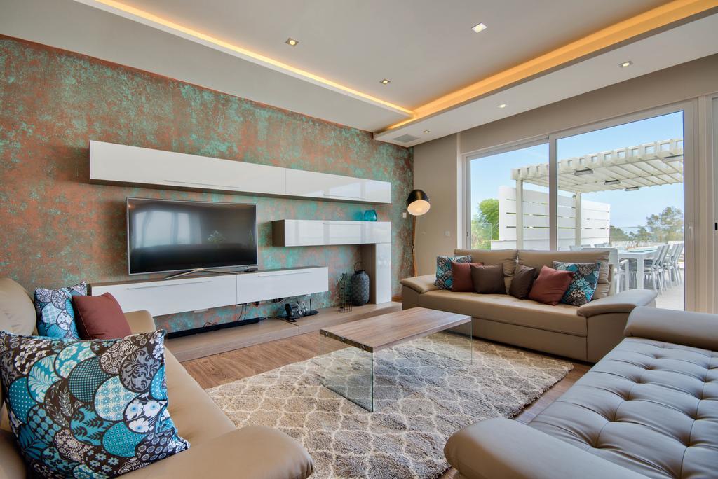Villa Gaia - Sunset Views, Indoor Heated Pool, Sauna And Games Room Mellieħa Exterior foto